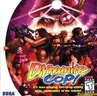 Portada oficial de Dynamite Cop! para Dreamcast