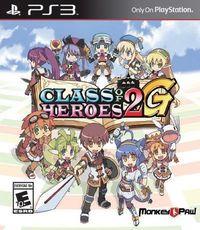 Portada oficial de Class of Heroes 2G para PS3