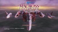 Portada oficial de Macross Last Frontier para PS3