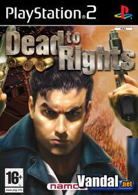 Portada oficial de Dead to Rights para PS2