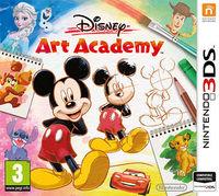 Portada oficial de Disney Art Academy para Nintendo 3DS