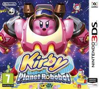 Portada oficial de Kirby: Planet Robobot para Nintendo 3DS