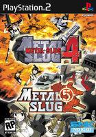Portada oficial de de Metal Slug 4 para PS2