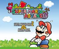 Portada oficial de Super Mario Advance CV para Wii U