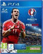 Portada oficial de de PES UEFA EURO 2016 para PS4