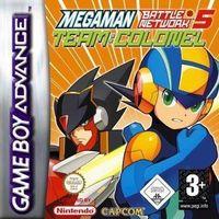 Portada oficial de Megaman Battle Network 5 para Game Boy Advance