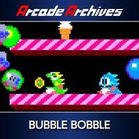 Portada oficial de Arcade Archives Bubble Bobble para PS4