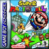 Portada oficial de Super Mario Ball para Game Boy Advance