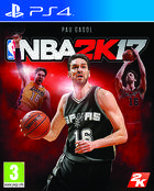 Portada oficial de de NBA 2K17 para PS4