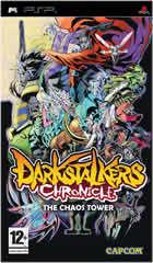 Portada oficial de de Darkstalkers Chronicle: The Chaos Tower para PSP