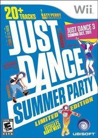 Portada oficial de Just Dance: Summer Party para Wii