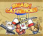 Portada oficial de de Smash Cat Heroes eShop para Nintendo 3DS