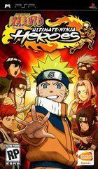 Portada oficial de de Naruto: Ultimate Ninja Heroes para PSP