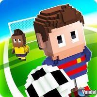 Portada oficial de Blocky Soccer para Android