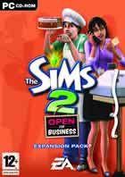 Portada oficial de de Los Sims 2 Abren Negocios para PC