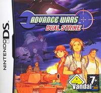 Portada oficial de Advance Wars Dual Strike para NDS