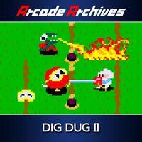 Portada oficial de Arcade Archives DIG DUG II para PS4