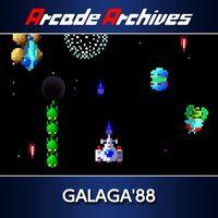 Portada oficial de Arcade Archives GALAGA '88 para PS4
