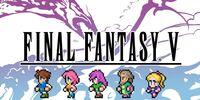 Portada oficial de Final Fantasy V para Switch