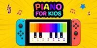 Portada oficial de Piano for kids para Switch