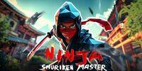 Portada oficial de Ninja Shuriken Master para Switch