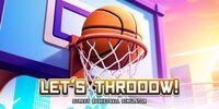 Portada oficial de LET'S THROOOW! Street Basketball Simulator para Switch