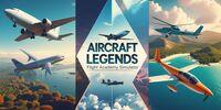 Portada oficial de Aircraft Legends: Flight Academy Simulator para Switch