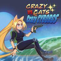 Portada oficial de Crazy Cats vs. Crazy Cyborgs para PS5
