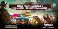 Portada oficial de Border Police: Contraband & Dinosaur RPG - Dino Survival Simulator para Switch