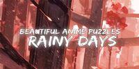 Portada oficial de Beautiful Anime Puzzles - Rainy Days para Switch