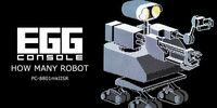Portada oficial de EGGCONSOLE HOW MANY ROBOT PC-8801mkIISR para Switch