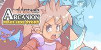 Portada oficial de Pixel Game Maker Series Arcanion Magi Side Story para Switch