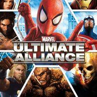 Portada oficial de Marvel: Ultimate Alliance para PS4