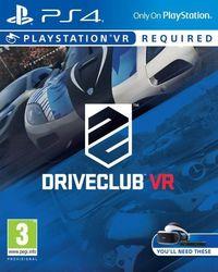Portada oficial de Driveclub VR para PS4