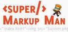 Portada oficial de de Super Markup Man para PC