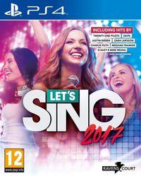 Portada oficial de Let's Sing 2017 para PS4