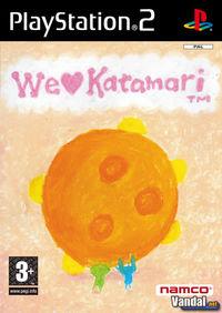 Portada oficial de We Love Katamari para PS2