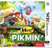 Portada oficial de Hey! Pikmin para Nintendo 3DS