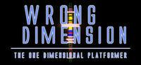Portada oficial de Wrong Dimension - The One Dimensional Platformer para PC