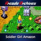 Portada oficial de de Arcade Archives Soldier Girl Amazon para PS4