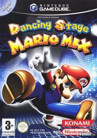 Portada oficial de Dancing Stage: Mario Mix para GameCube