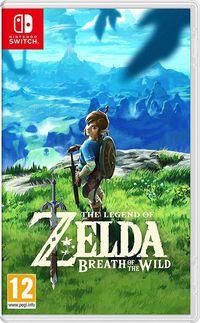 Portada oficial de The Legend of Zelda: Breath of the Wild para Switch