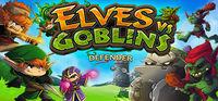 Portada oficial de Elves vs Goblins Defender para PC