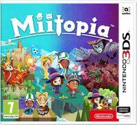 Portada oficial de Miitopia para Nintendo 3DS