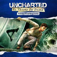 Portada oficial de Uncharted: El tesoro de Drake remasterizado para PS4