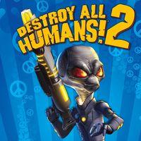 Portada oficial de Destroy All Humans! 2 para PS4