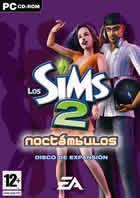 Portada oficial de de Los Sims 2: Noctmbulos para PC