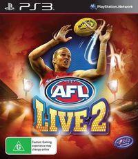 Portada oficial de AFL Live 2 para PS3