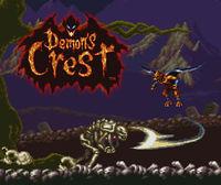 Portada oficial de Demon's Crest CV para Nintendo 3DS