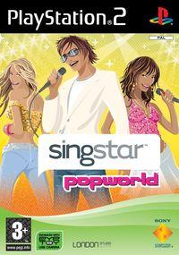Portada oficial de SingStar Popworld para PS2